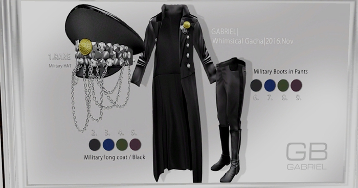 1.::GB::Military HAT / Black  RARE