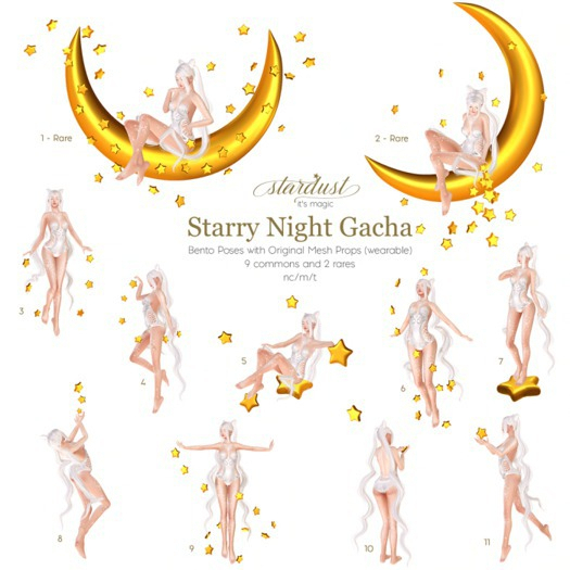 Stardust - Starry Night Gacha Pose 11