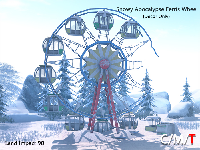 "Killer's" Snowy Apocalypse Ferris Wheel (Decor Only)