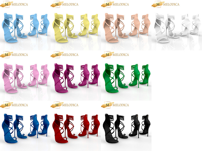 Ysora Heels FATPACK