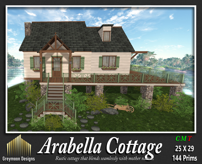{Greymoon Designs} [BOXED] ~ Arabella Cottage