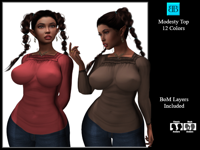 *BB* BoM Puritan Modesty Top
