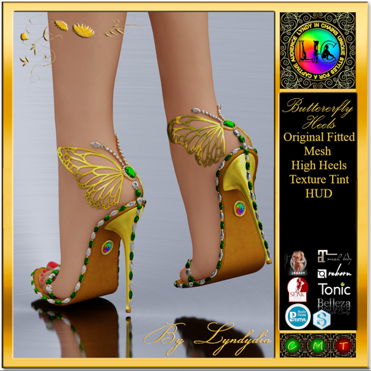 Butterfly Heels