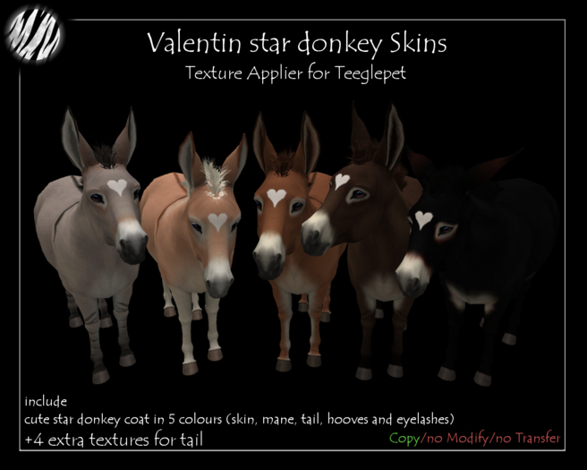 [SM] "Valentin" star donkey skins