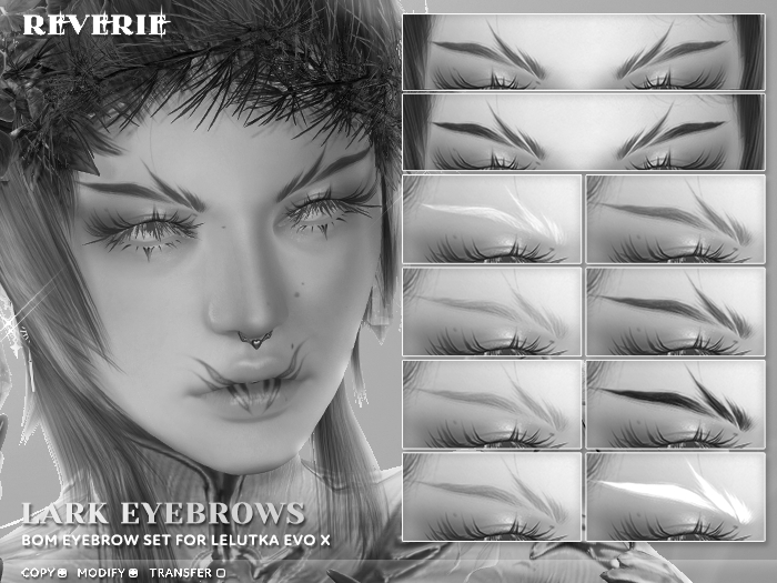 [REVERIE] Lark Eyebrows DEMO