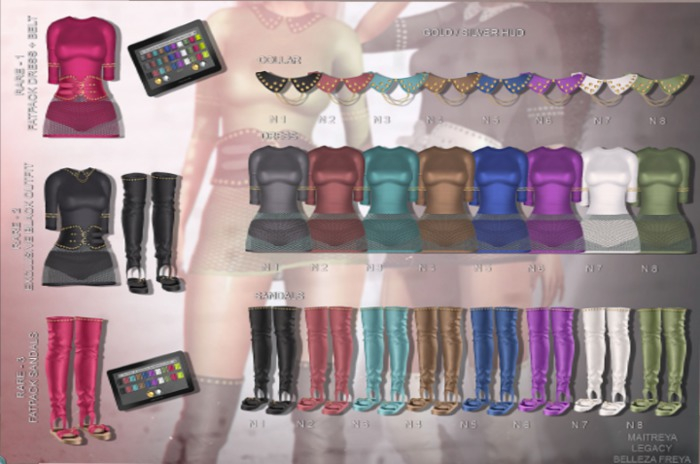 N-Uno & Nanika // Agnes Sandals // N 7 // Legacy