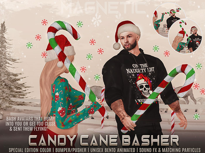 Magnetic - Candy Cane Basher (Special Edition)