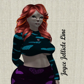 Cyan Harts Top