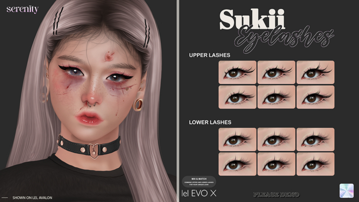 [Serenity] - Sukii eyelashes
