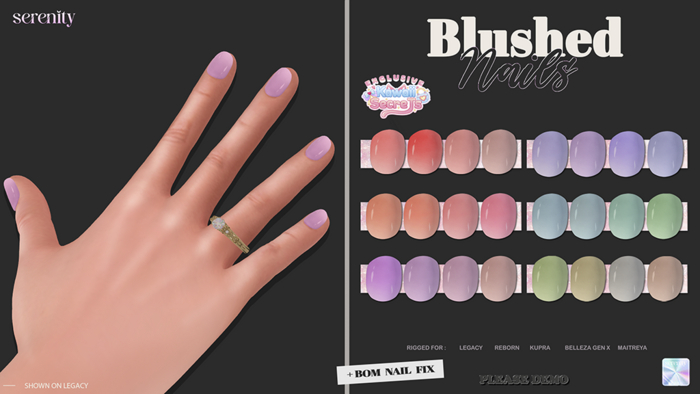 [Serenity] - Blushed nails