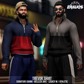 [ ERAUQS ] - Trevor Shirt - Fatpack