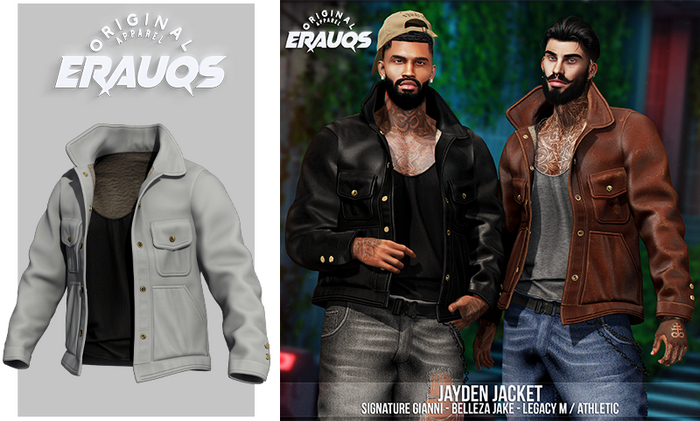 [ ERAUQS ] - Jayden Jacket - 10