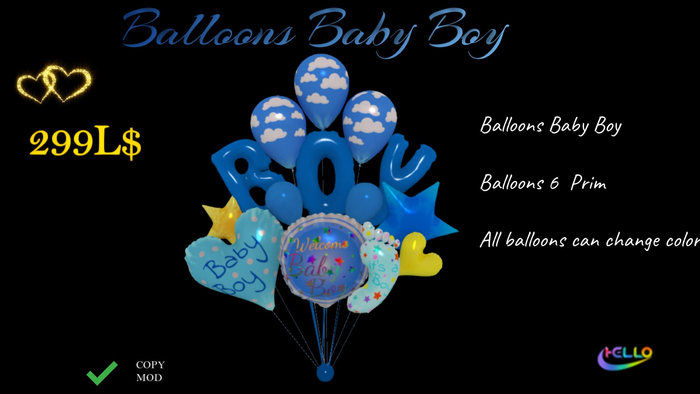 Balloon Baby Boy