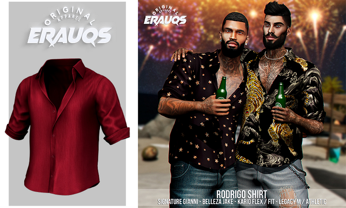 [ ERAUQS ] - Rodrigo Shirt - 13