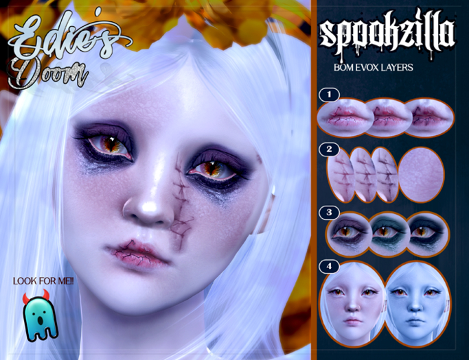 ~Edie's~ DOOM Spookzilla Fatpack