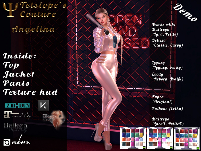 Telsiope's Couture Angelina demo