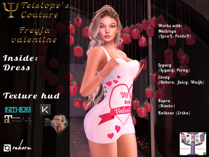 Telsiope's Couture Freyja valentine