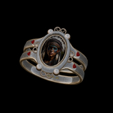 Indian Woman Warrior Ring TW