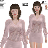 EMBROIDERED CHIFFON TOP DRESS