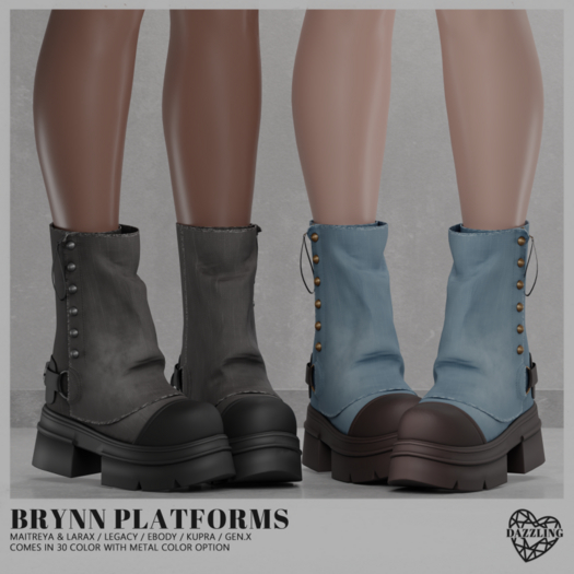 [Dazzling] Brynn platforms [FATPACK]