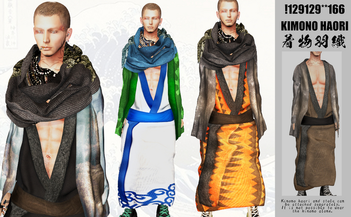 !129129**166 KIMONO HAORI DEMO