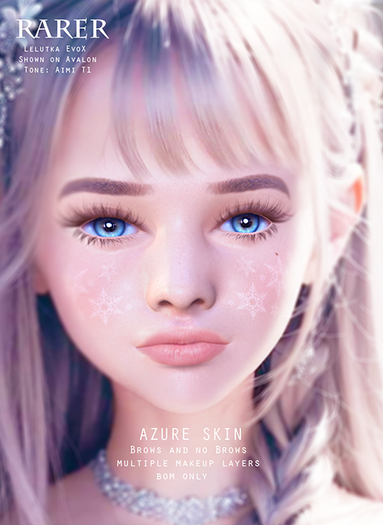 Rarer - Azure Skin (Lelutka EvoX) - T6