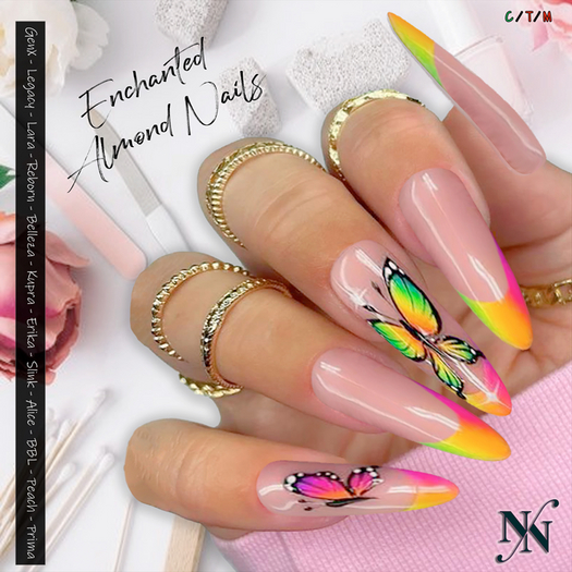 ::NN:: Enchanted Almond Nails 