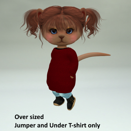 MMT Oversized Jumper Red
