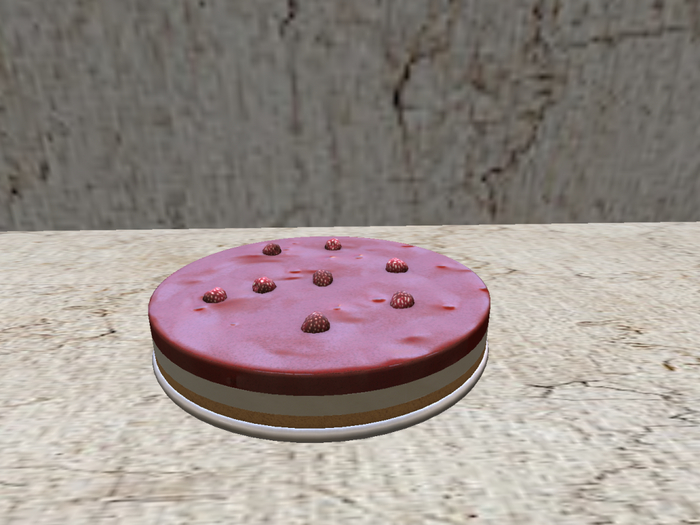 DFS Raspberry Jelly Yogurt Cheesecake