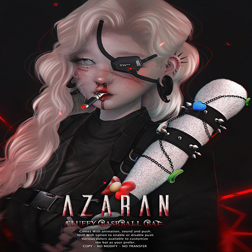 AZARAN - FLUFFY BASEBALL BAT.