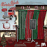 15. Sese & PA - Christmas Cocola - Curtain Green