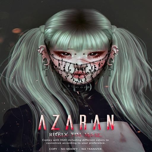 AZARAN - RUBIX PIN MASK.