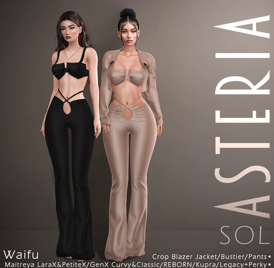 Asteria"Sol"[LaraX/PetiteX/GenX/REBORN/KupraLegacy]DEMO