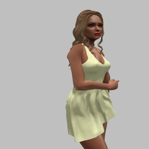 dress 3 - soft yellow