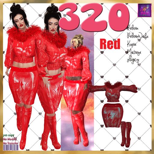 320 Outfit Red