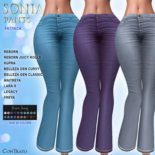 [ConTrato] Sonia Pants [Fatpack]