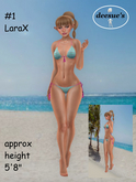 Maitreya #1 regular, small chest - Body Numbers only