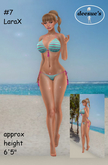 Maitreya #7 tall, slim, curvy, chesty - Body Numbers only