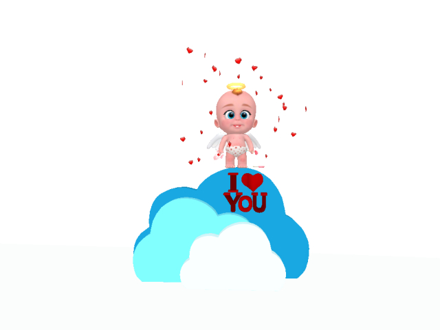 Floating Love Angel Valentine Gift