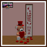 Valentines - Teddy Bear Porch Board