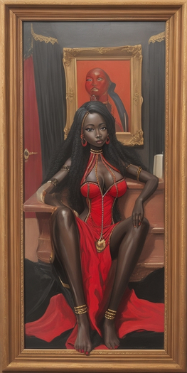Lady african