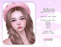 // LOULOU // Kira shape for Lelutka Noel, eBody, Kupra, Legacy, LaraX