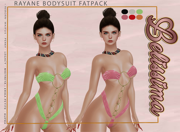 [Belissima] Rayane Bodysuit Fatpack
