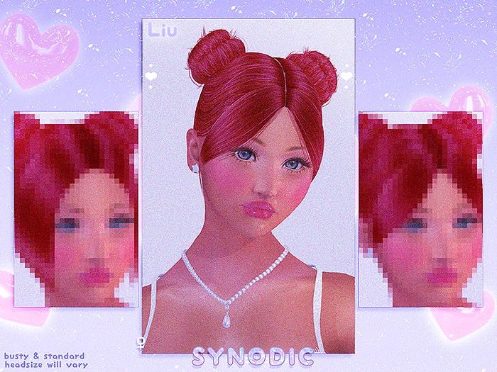 *Synodic. // Liu Hair (Buns)