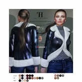 Thalia Heckroth - Asunta fur-trimmed leather jacket FATPACK