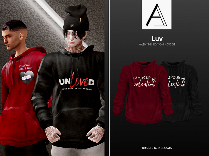 [ALF] Luv Hoodie - Valentine' Edition