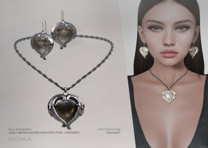 SIGMA Heart skull set 