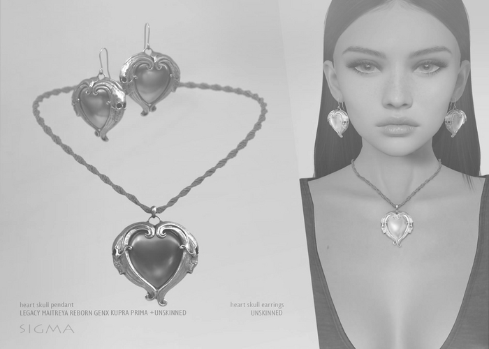 SIGMA/ Heart skull set DEMO 