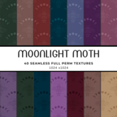 Moonlight Moth - Seamless Textures