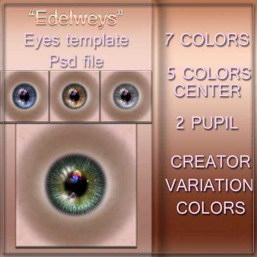 Edelweys - eyes template[PSD]